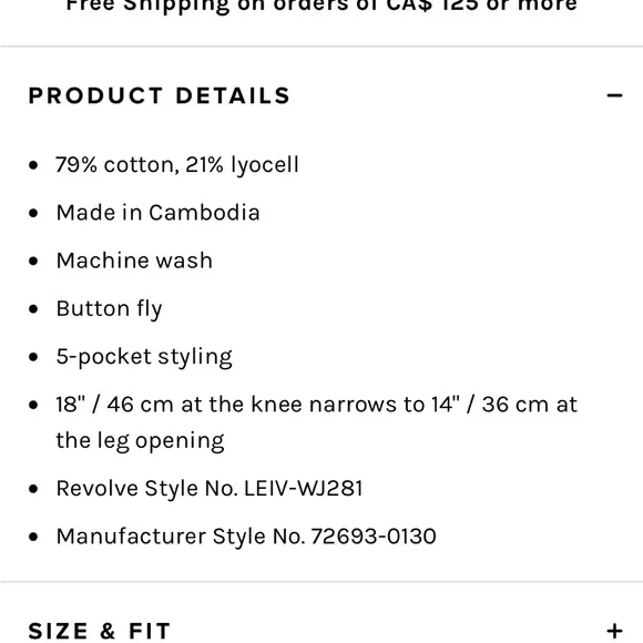 Levi’s Ribcage Straight Jeans - Picture 7 of 8